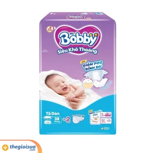 Tã dán Bobby Siêu Thấm - Khô Thoáng Size XS38 (Dưới 5kg)