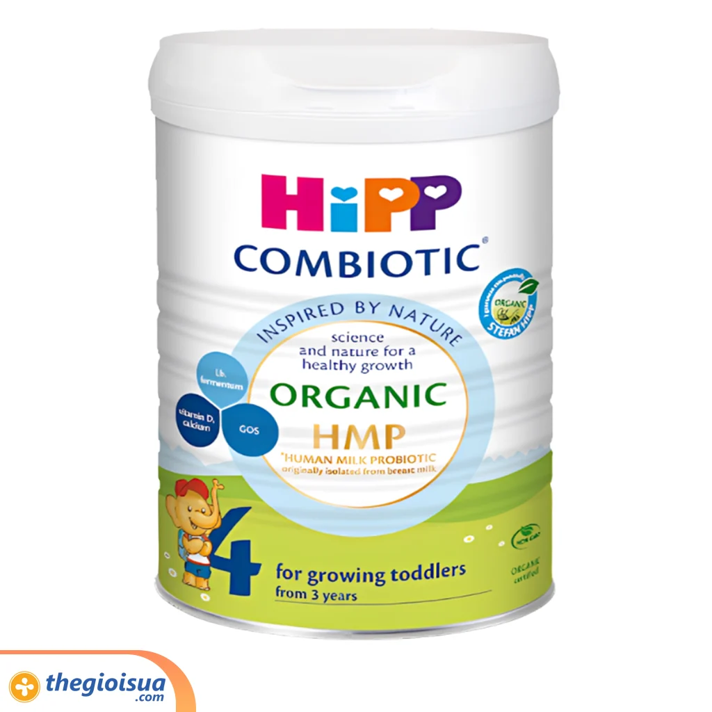 Sữa Bột Hipp 4 Organic Combiotic 800g