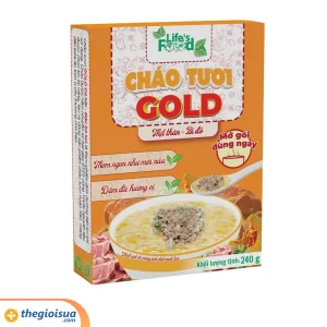 Cháo tươi GOLD - Thịt thăn bí đỏ 240g