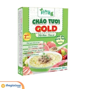 Cháo tươi GOLD - Thịt thăn rau củ gói 240g