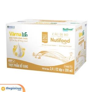 Thực Phẩm Bổ Sung Sữa Tươi Công Thức VARNALIFE (VÀNG) hộp 200ml