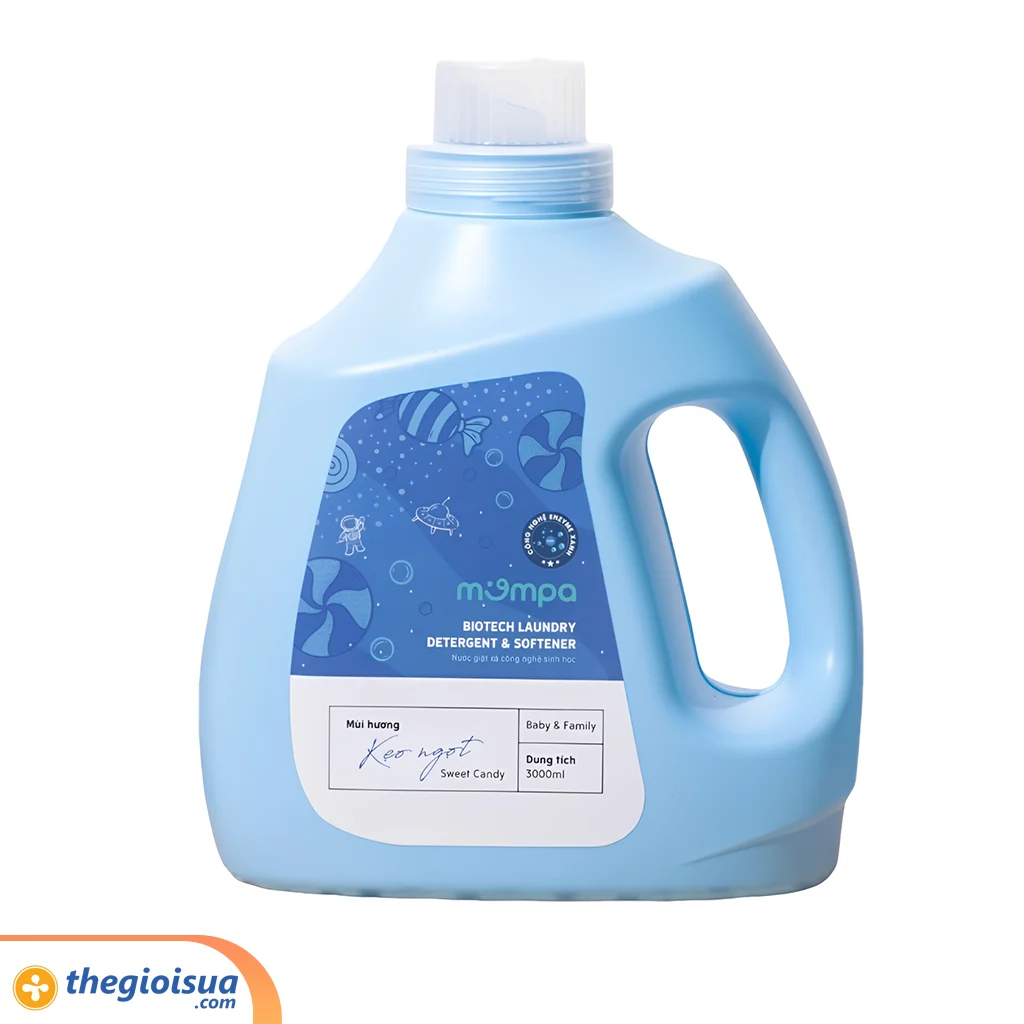 Nước giặt xả Mompa – Kẹo ngọt 3L