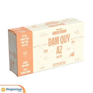 Sữa tươi tiệt trùng nguyên chất Green Farm A2 110ml