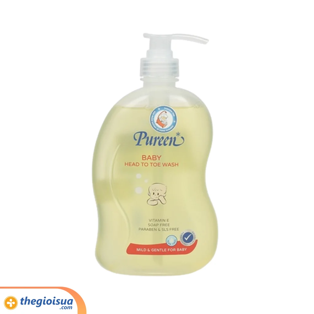 Sữa tắm gội Pureen Pro Vitamin B5 & E 750ml