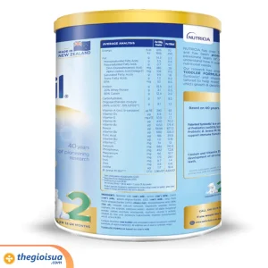 Sữa Bột Dinh Dưỡng Aptamil 2 (12-24 tháng) 900g