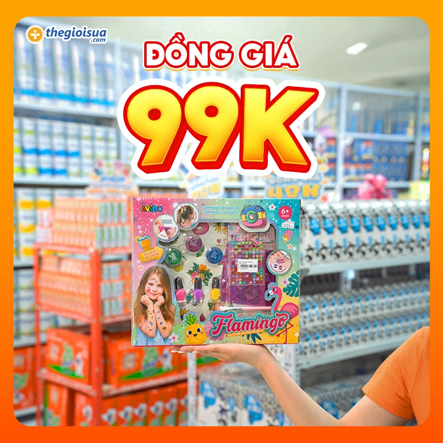 Bộ sơn móng và sticker A3302C/96