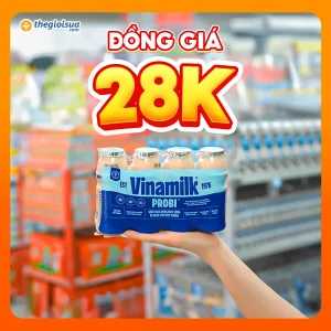 Sữa chua uống men sống Vinamilk Probi 4x130ml
