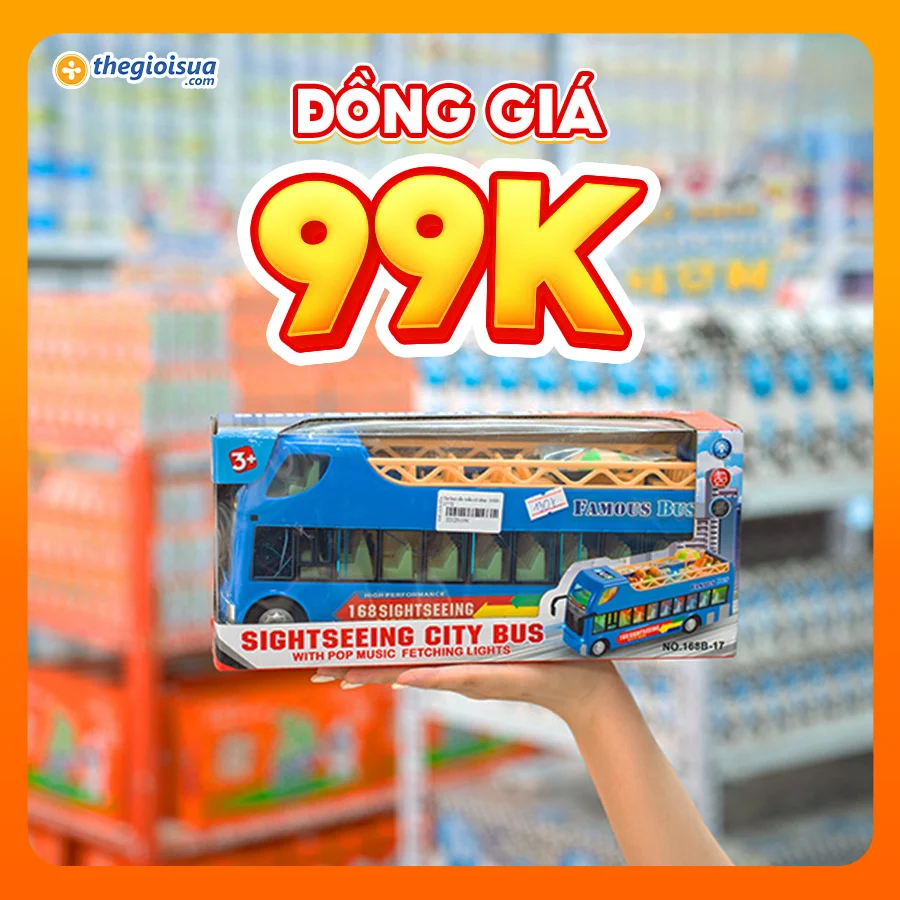 Xe bus sắc mầu có nhạc 168B-17/72