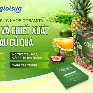 Bột cỏ lúa mì Cobamita Powder 30 gói