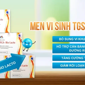 Men vi sinh TGS – Bio Lacto (Hộp 20 ống)