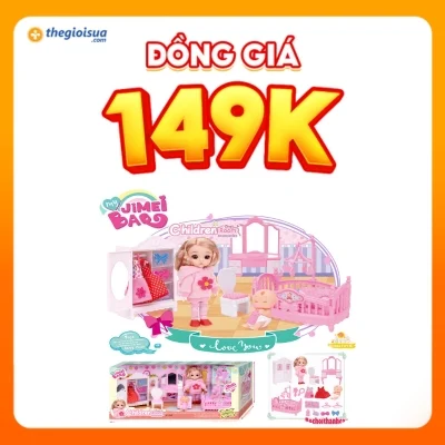 Bộ đồ chơi phòng ngủ barbie K0088/24