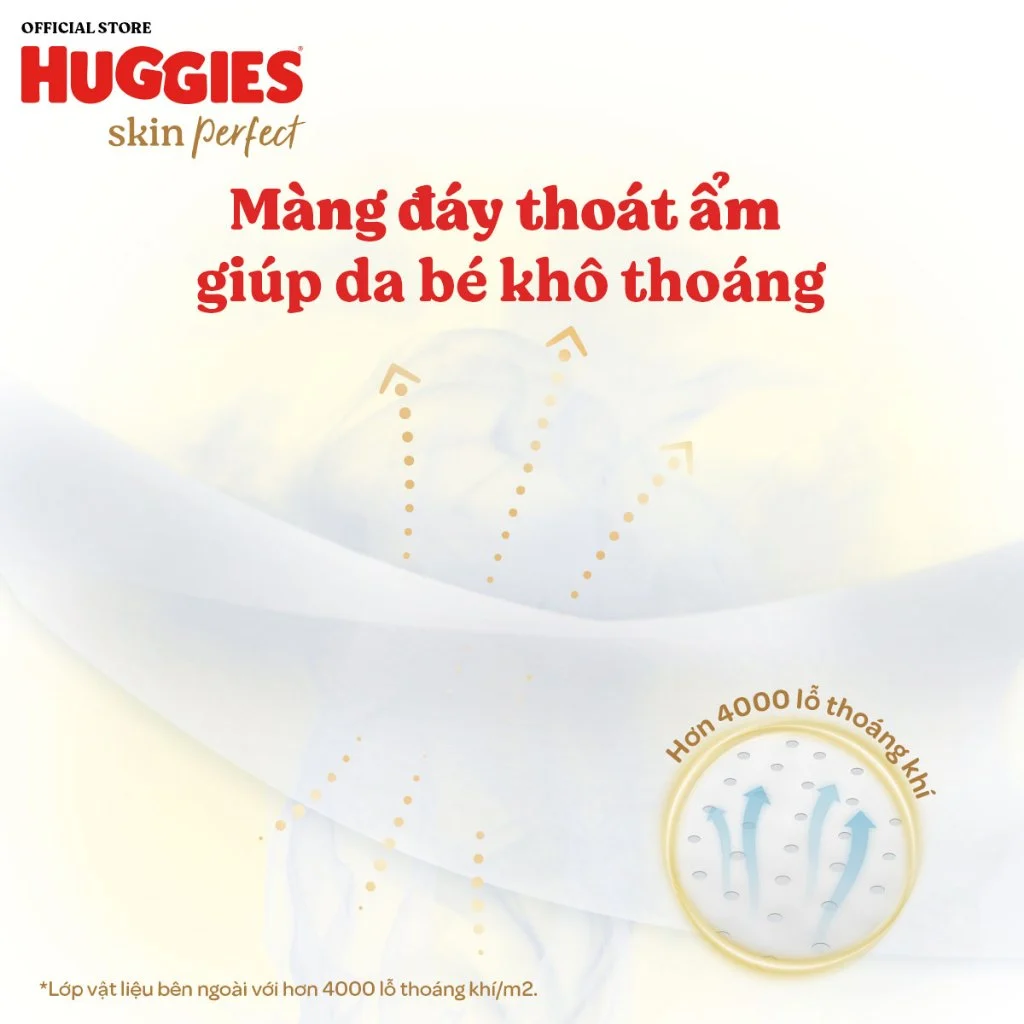 Miếng lót Huggies Skin Perfect Newborn 1 – 64m