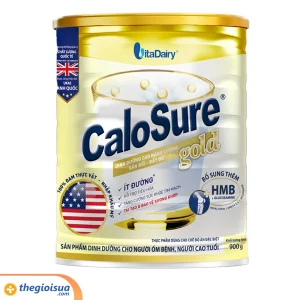 Sữa bột Calosure Gold ít đường 900g