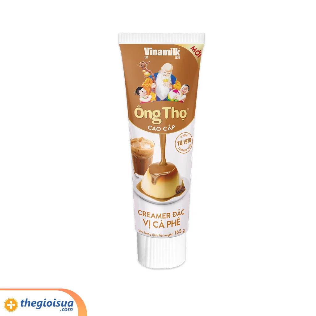 Sữa đặc Ông Thọ vị cà phê tuýp 165g
