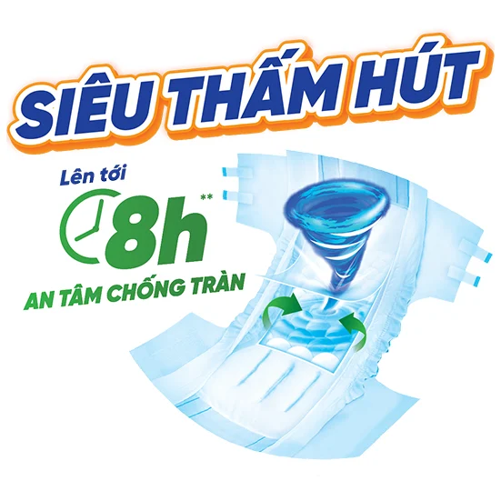Tã dán Caryn ngày và đêm M/L 10