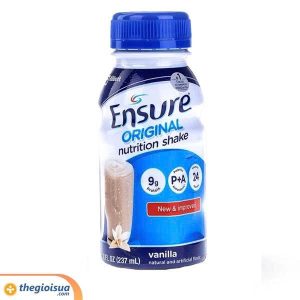 Sữa uống Ensure Vanilla 237ml (Lốc 6 chai)