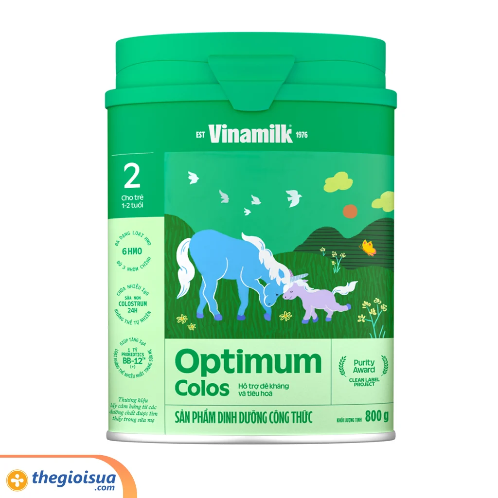 Sữa Bột Optimum Colos 2 (1-2 tuổi) - HT 800g
