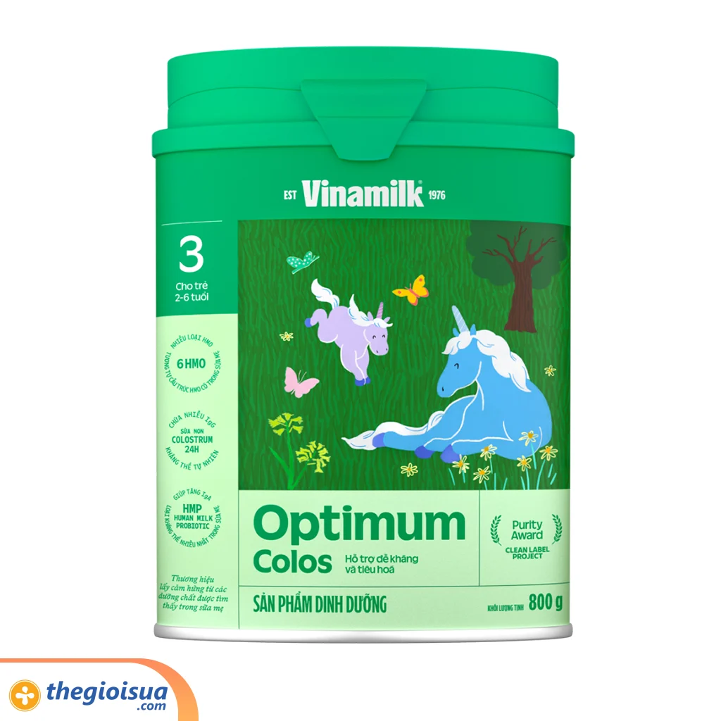 Sữa Bột Optimum Colos 3 (2-6 tuổi)- HT 800g