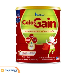 Sữa bột Colos Gain 1+ 800g (Từ 1-10 tuổi)