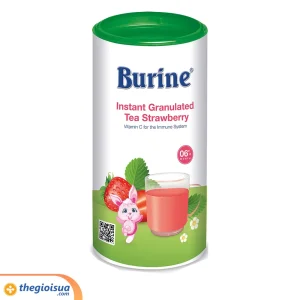 Trà cốm hoa quả Burine dâu tây 200g