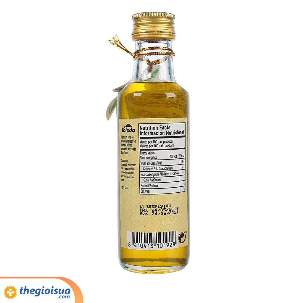 Dầu Olive Dintel Nguyên Chất 100% Extra Virgin 100ml