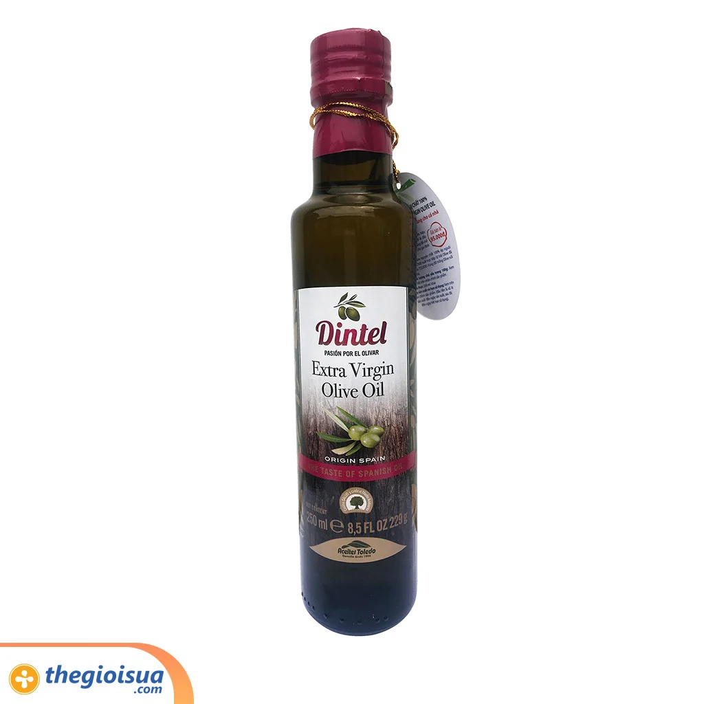 Dầu Olive Dintel siêu nguyên chất 250ml Đen
