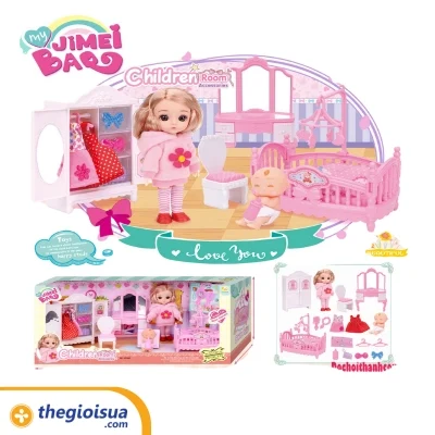 Bộ đồ chơi phòng ngủ barbie K0088/24