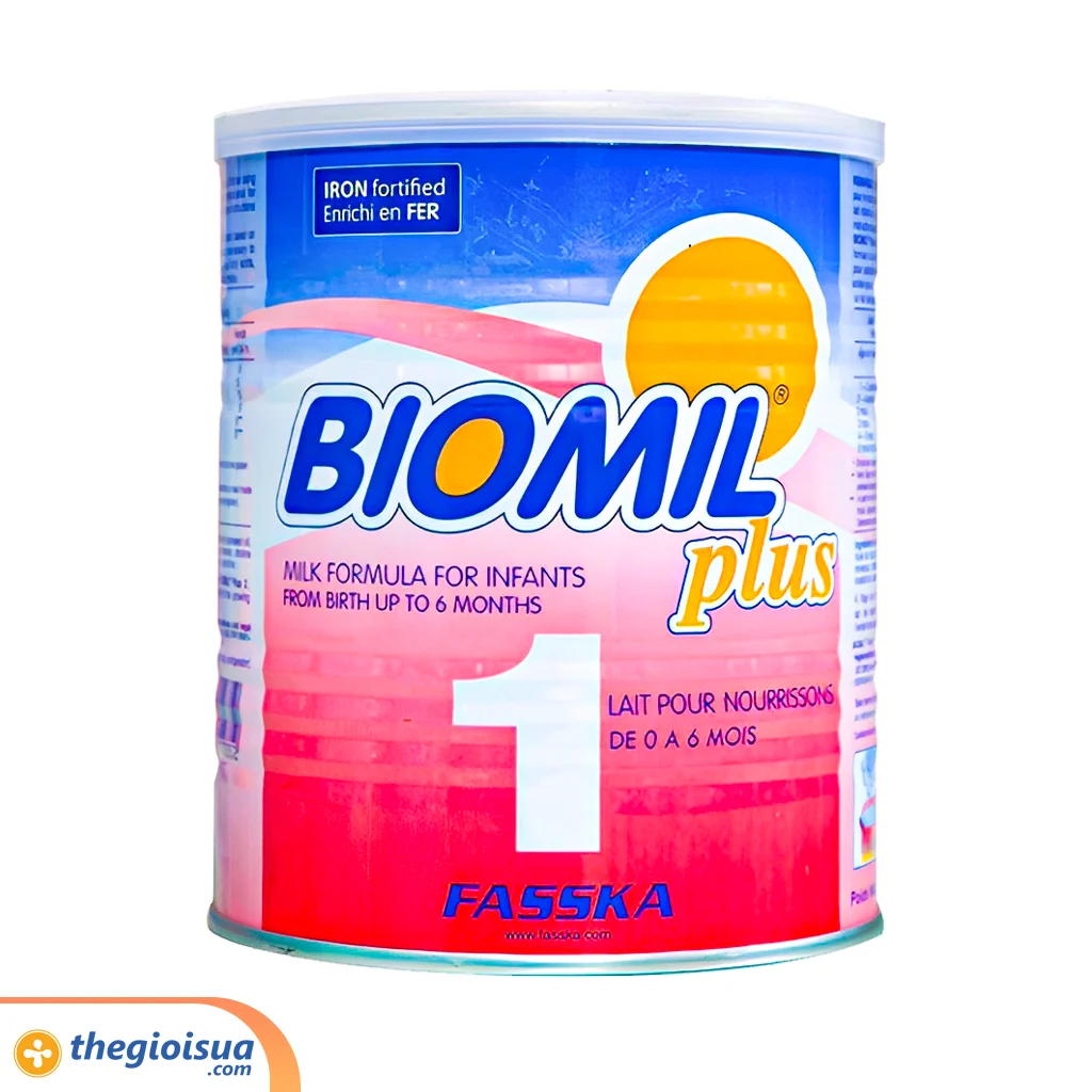 Sữa bột Biomil Plus 1 400g cho bé 0-6 tháng