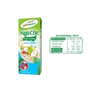 Ngũ cốc dinh dưỡng hương dừa 180ml