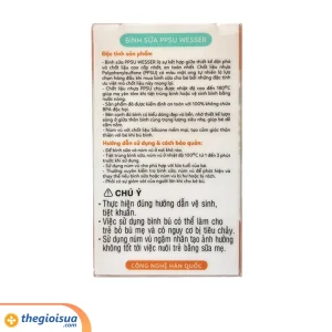 Bình sữa PPSU Wesser 60ml