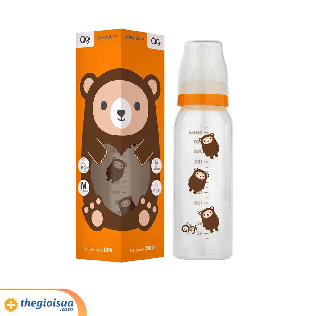 Bình sữa PP Agi 250ml