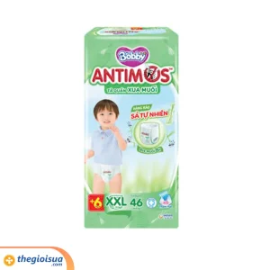 Tã Bobby quần Antimos xua muỗi XXL46.6