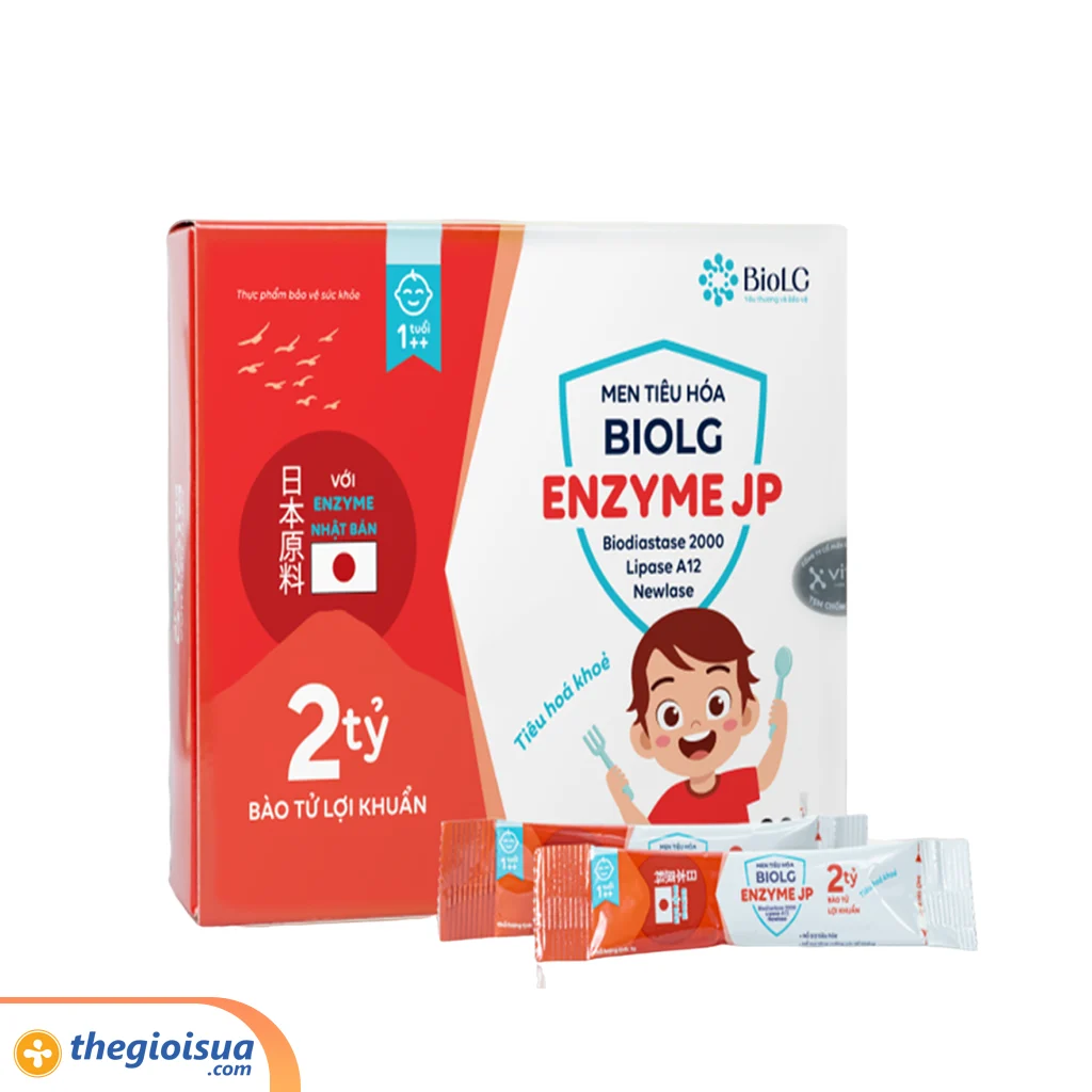 Thực phẩm bảo vệ sức khoẻ BIOLG ENZYME JP – MEN TIÊU HOÁ (20g*3)