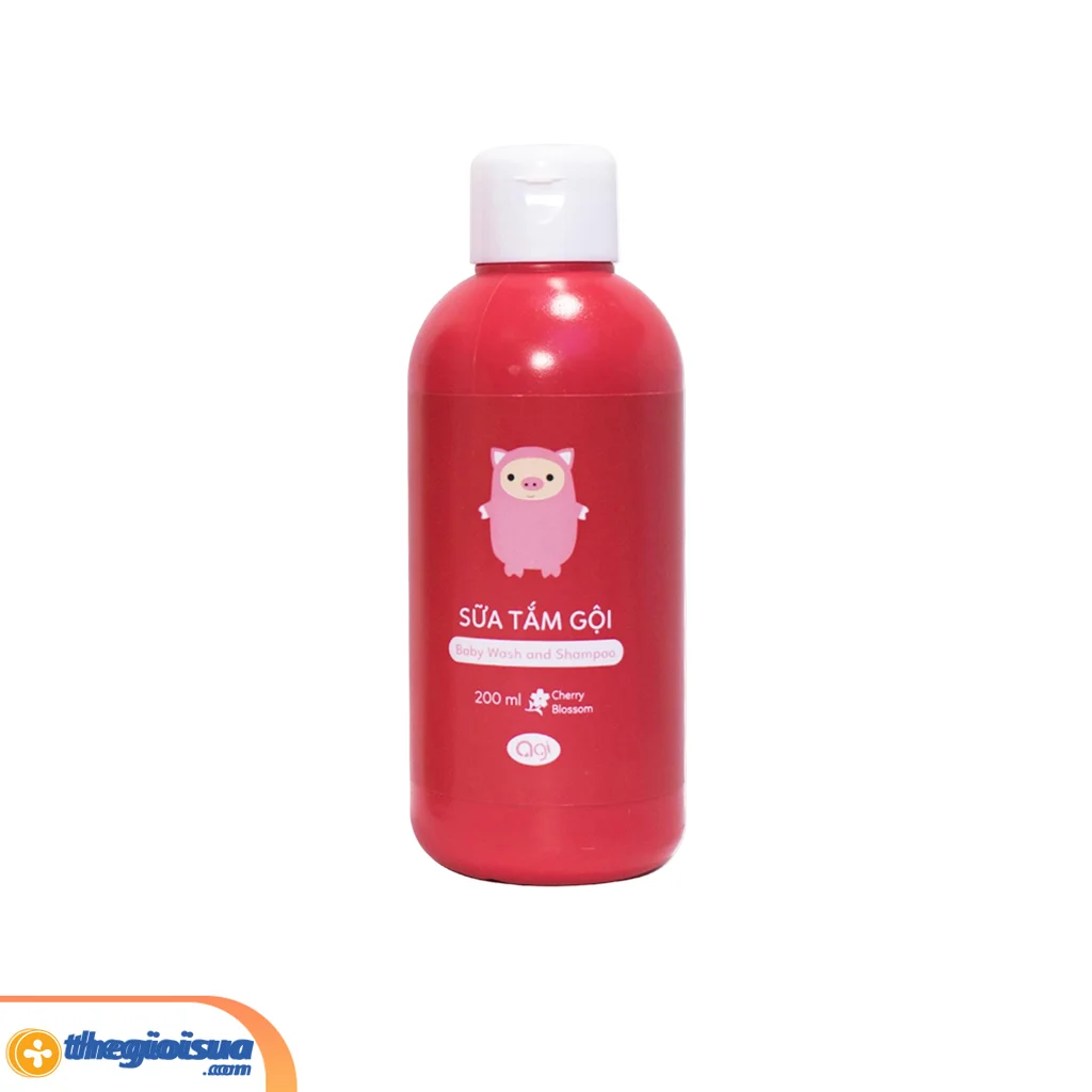 Sữa tắm gội Agi 200ml ( Hoa Anh Đào)