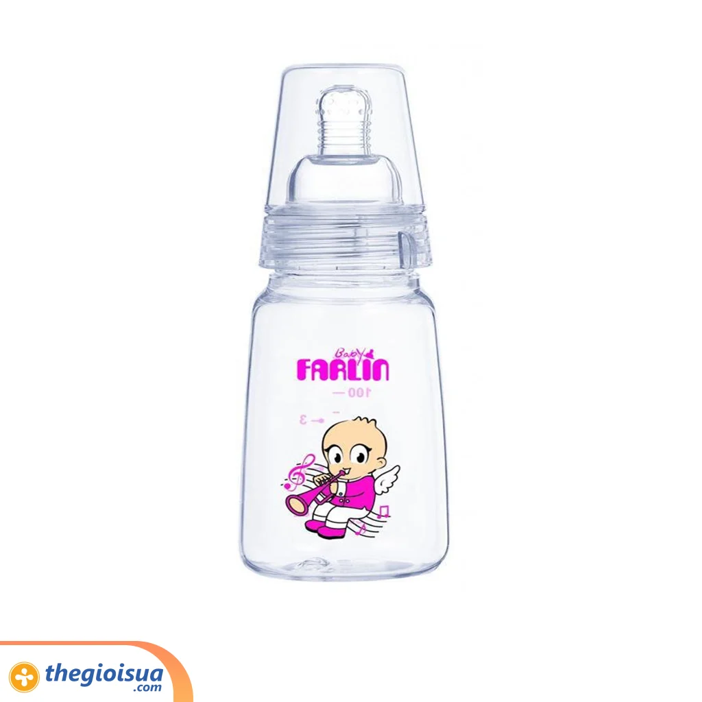 Bình sữa Farlin nhựa 120ml