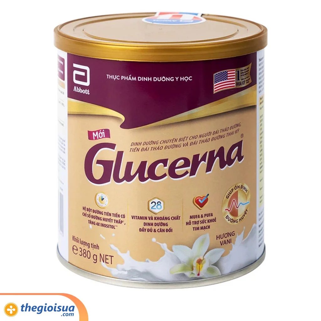 Abbott Glucerna hương Vani 380g