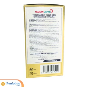 Thực phẩm bảo vệ sức khoẻ Glucosamine & Spirulina Orihiro
