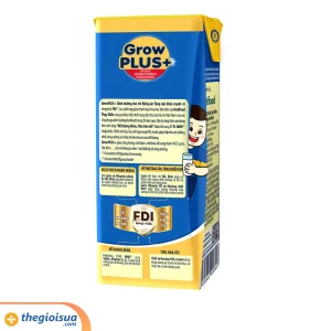 Sữa uống Grow PLUS+ xanh 180ml (từ 1 tuổi)