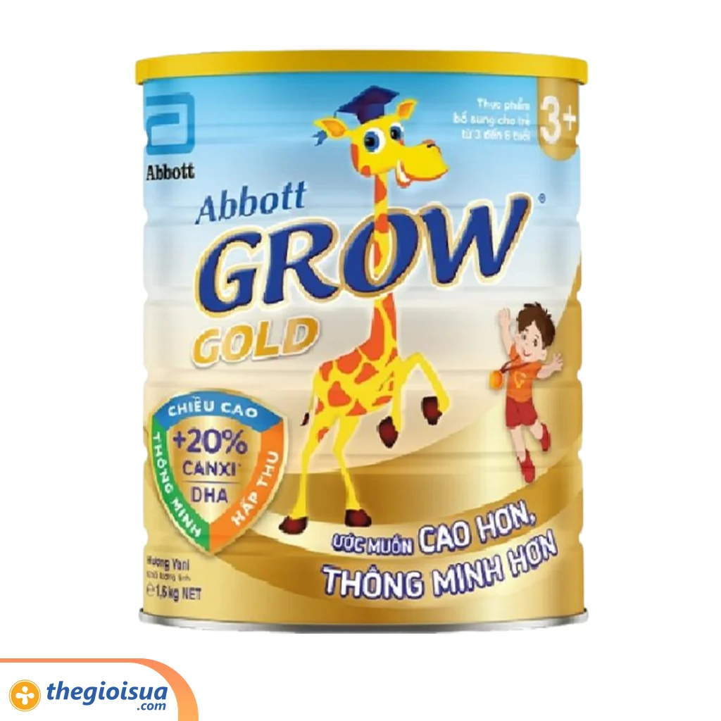 Sữa Abbott Grow Gold 3+ 1.6kg (từ 3-6 tuổi)