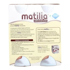 Sữa bầu Matilia hương vani 200ml
