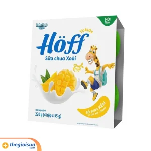 Sữa chua hoa quả Hoff Vị Xoài 55g (trên 6 tháng)