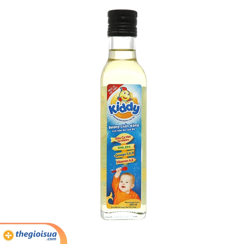 Dầu ăn dinh dưỡng Kiddy 250ml