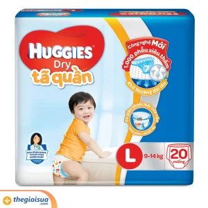 Tã quần Huggies Dry size L20