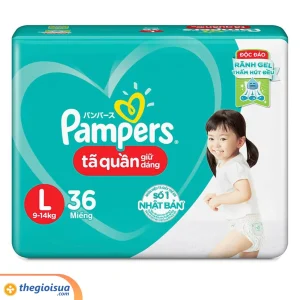 Pampers Tã quần size L 36 miếng