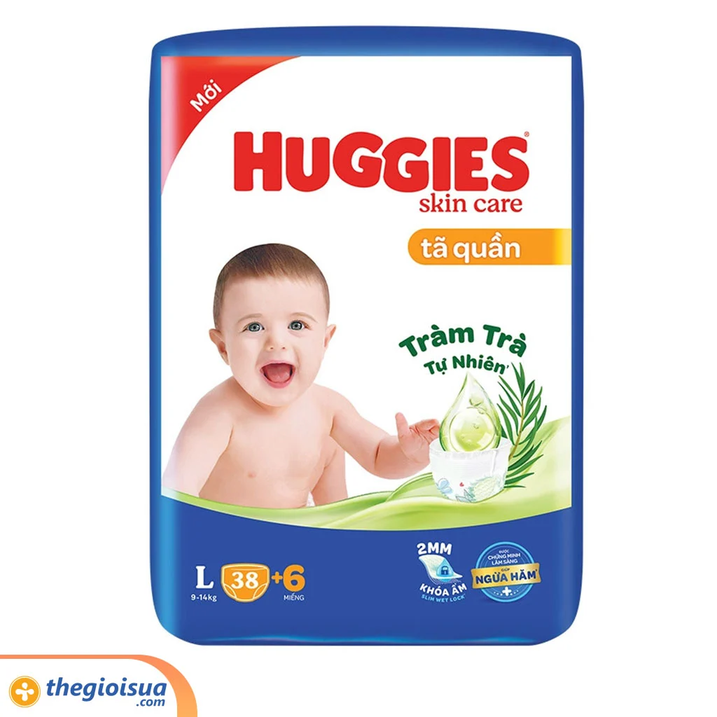 Tã quần Huggies Skincare L38