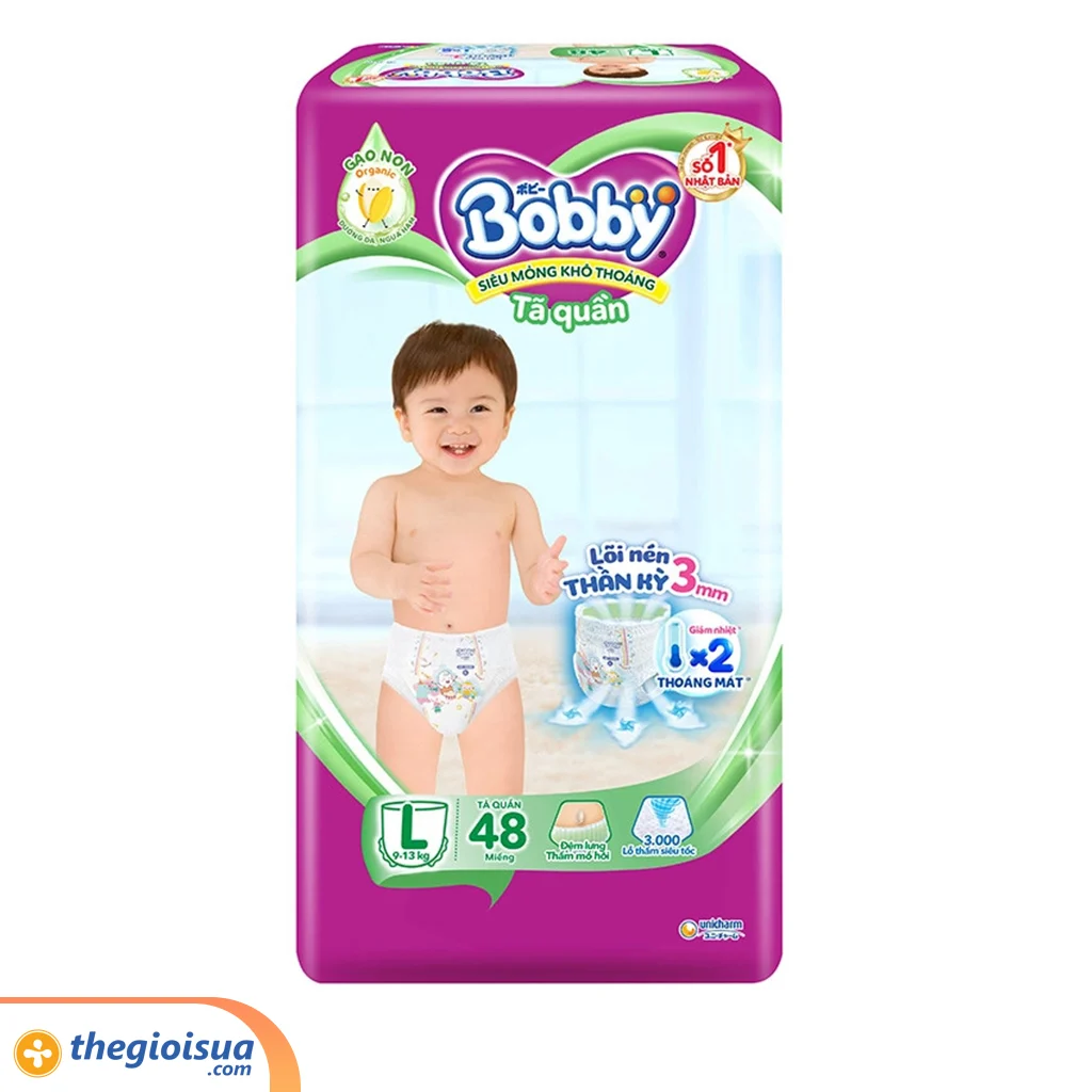 Tã Bobby quần ST L48