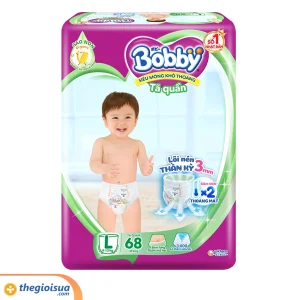 Tã quần Bobby size L 68 miếng