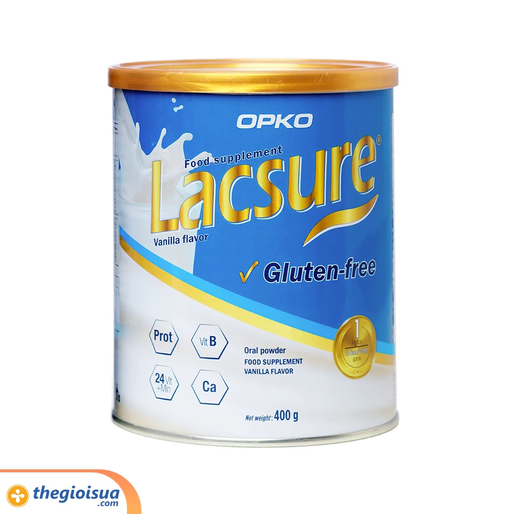 Sữa bột Lacsure 400g