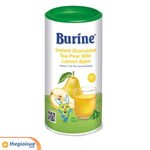 Trà cốm hoa quả Burine Lê, Bạc hà 200g