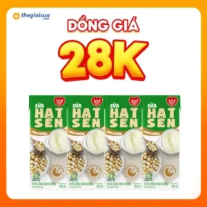 LOF Sữa hạt sen dinh dưỡng 180ml